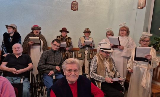 Jasełka w DPS w Tyszowcach - galeria zdjęć