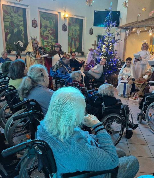 Jasełka w DPS w Tyszowcach - galeria zdjęć