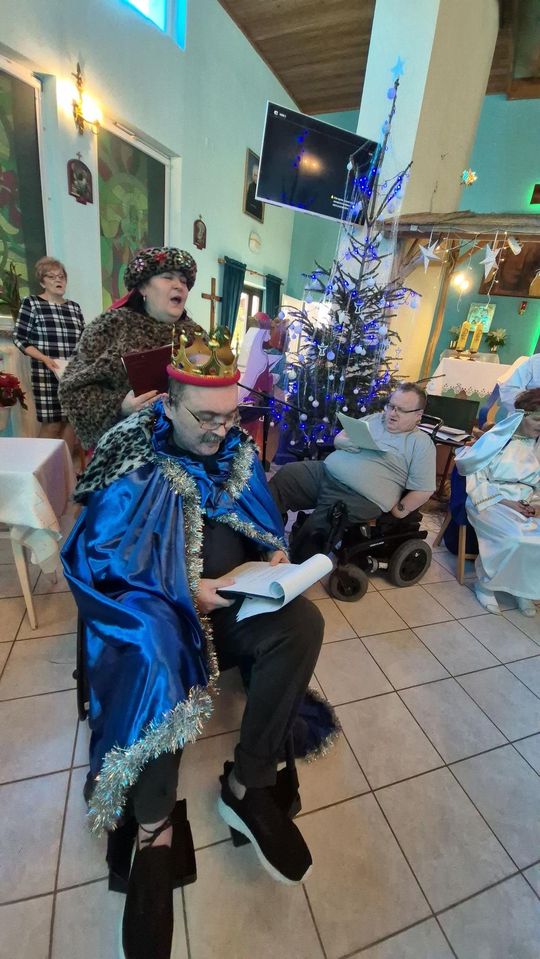 Jasełka w DPS w Tyszowcach - galeria zdjęć