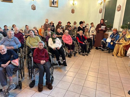 Jasełka w DPS w Tyszowcach - galeria zdjęć