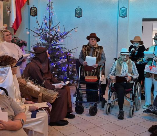 Jasełka w DPS w Tyszowcach - galeria zdjęć
