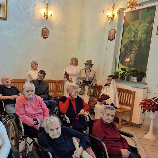 Jasełka w DPS w Tyszowcach - galeria zdjęć