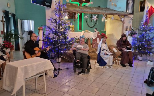 Jasełka w DPS w Tyszowcach - galeria zdjęć
