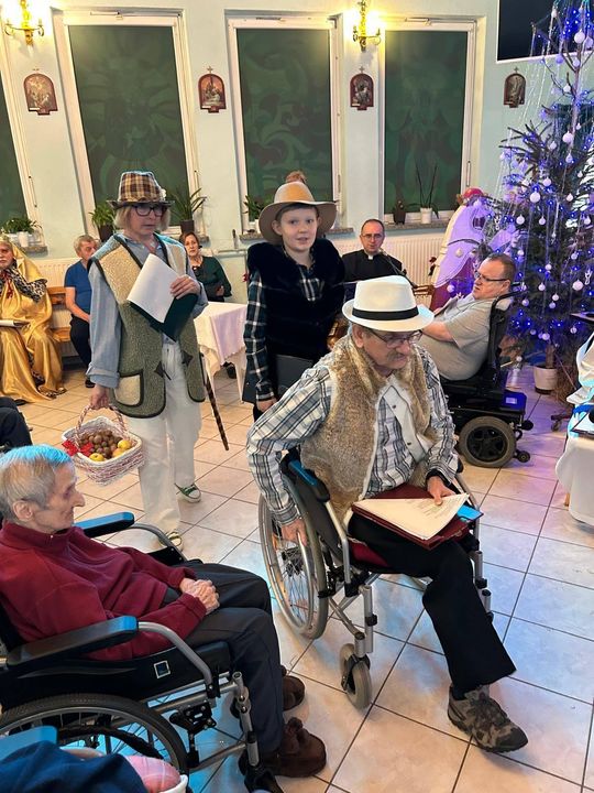 Jasełka w DPS w Tyszowcach - galeria zdjęć