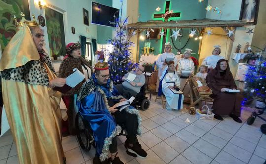 Jasełka w DPS w Tyszowcach - galeria zdjęć