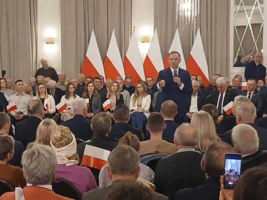 Karol Nawrocki w Zamościu, Tomaszowie Lubelskim i Biłgoraju - galeria zdjęć