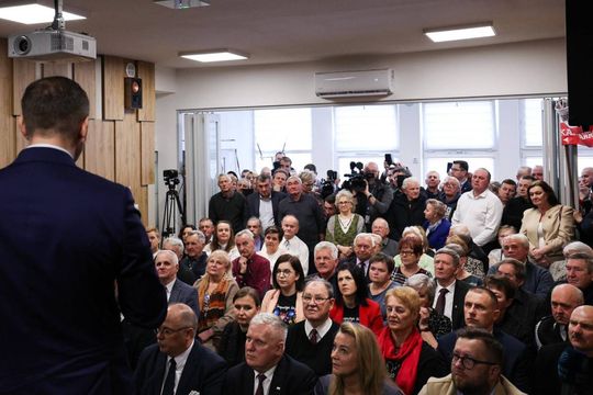 Karol Nawrocki w Zamościu, Tomaszowie Lubelskim i Biłgoraju - galeria zdjęć