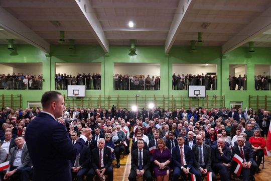 Karol Nawrocki w Zamościu, Tomaszowie Lubelskim i Biłgoraju - galeria zdjęć