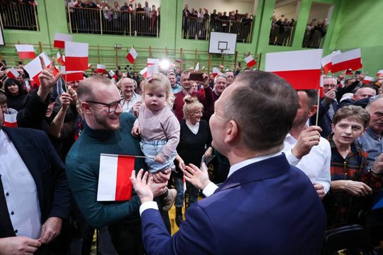Karol Nawrocki w Zamościu, Tomaszowie Lubelskim i Biłgoraju - galeria zdjęć