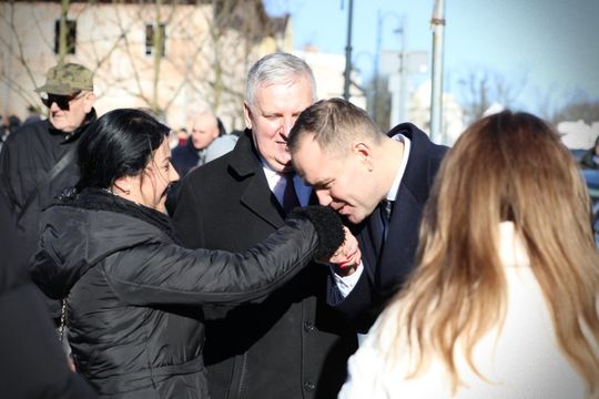 Karol Nawrocki w Hrubieszowie - galeria zdjęć