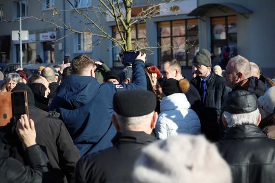 Karol Nawrocki w Hrubieszowie - galeria zdjęć