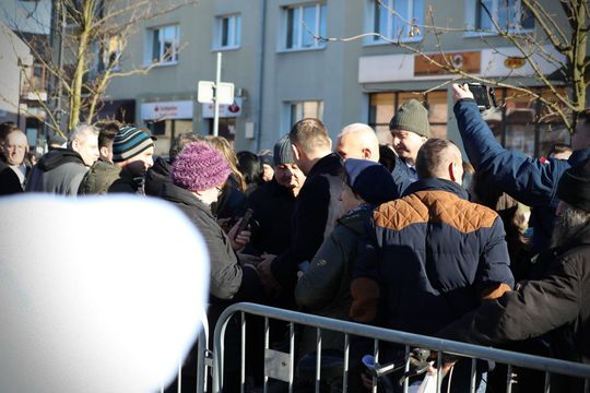 Karol Nawrocki w Hrubieszowie - galeria zdjęć