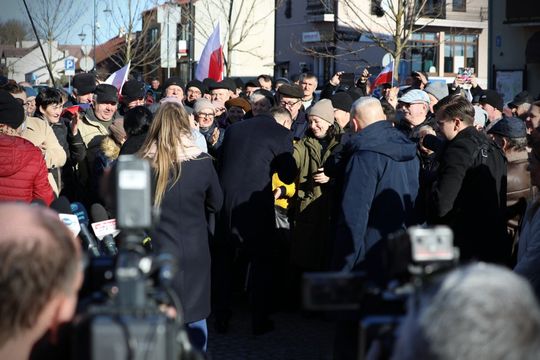 Karol Nawrocki w Hrubieszowie - galeria zdjęć