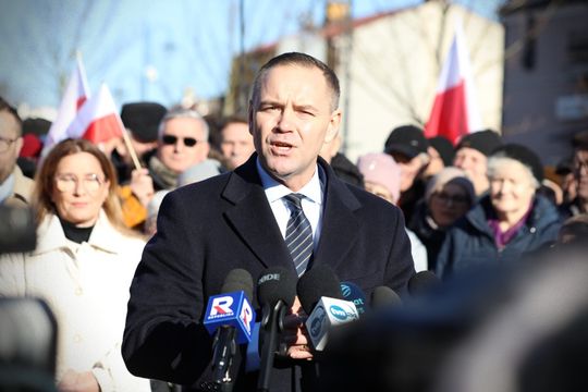 Karol Nawrocki w Hrubieszowie - galeria zdjęć