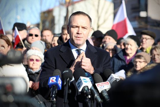 Karol Nawrocki w Hrubieszowie - galeria zdjęć