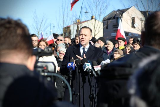 Karol Nawrocki w Hrubieszowie - galeria zdjęć