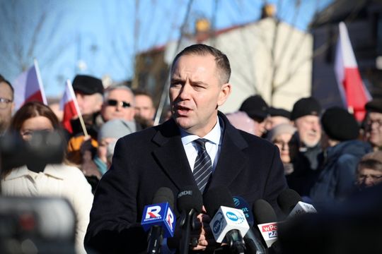 Karol Nawrocki w Hrubieszowie - galeria zdjęć