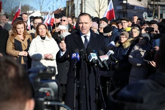 Karol Nawrocki w Hrubieszowie - galeria zdjęć