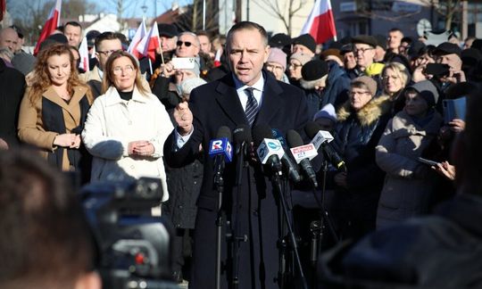 Karol Nawrocki w Hrubieszowie - galeria zdjęć Karol Nawrocki w Hrubieszowie - galeria zdjęć