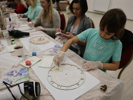 Twórcze warsztaty w GOK Bełżec - galeria zdjęć