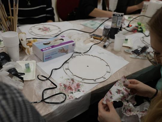 Twórcze warsztaty w GOK Bełżec - galeria zdjęć