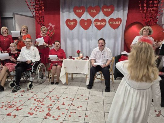 Walentynki w DPS Tyszowce - galeria zdjęć