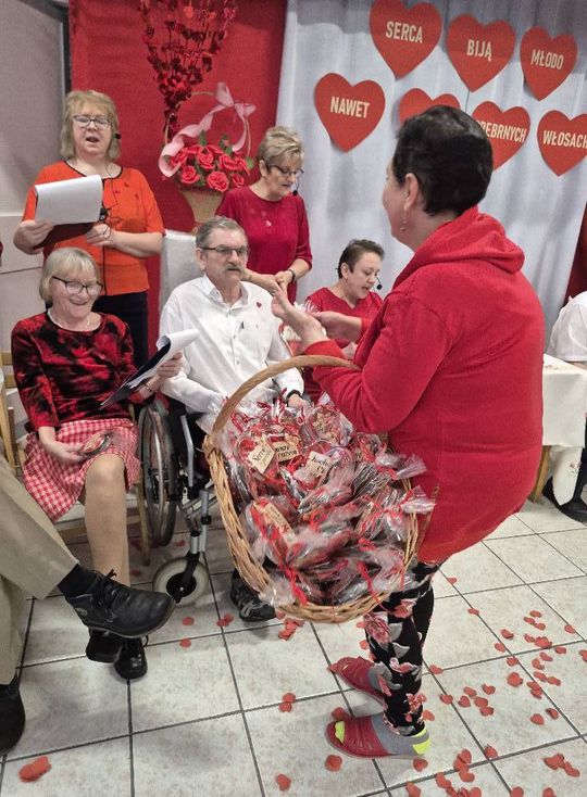 Walentynki w DPS Tyszowce - galeria zdjęć
