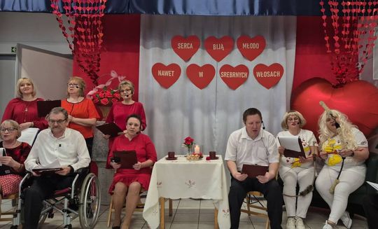 Walentynki w DPS Tyszowce - galeria zdjęć