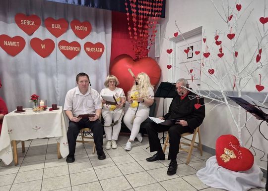 Walentynki w DPS Tyszowce - galeria zdjęć