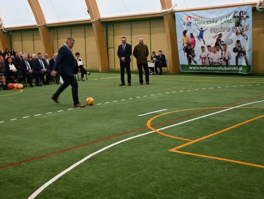 Otwarcie hali sportowej w Majdanie Górnym - galeria zdjęć