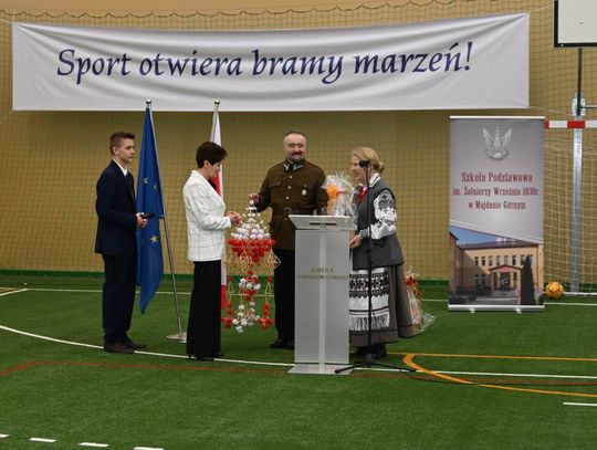 Otwarcie hali sportowej w Majdanie Górnym - galeria zdjęć