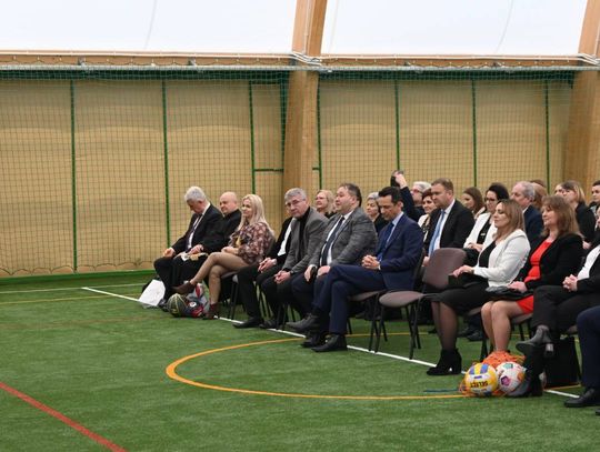 Otwarcie hali sportowej w Majdanie Górnym - galeria zdjęć