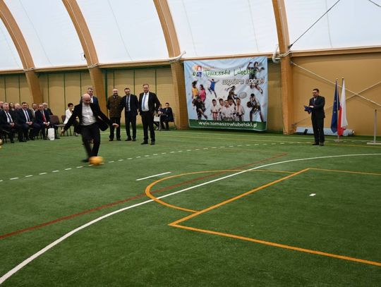 Otwarcie hali sportowej w Majdanie Górnym - galeria zdjęć