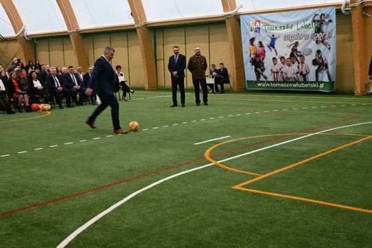 Otwarcie hali sportowej w Majdanie Górnym - galeria zdjęć