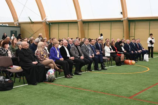 Otwarcie hali sportowej w Majdanie Górnym - galeria zdjęć