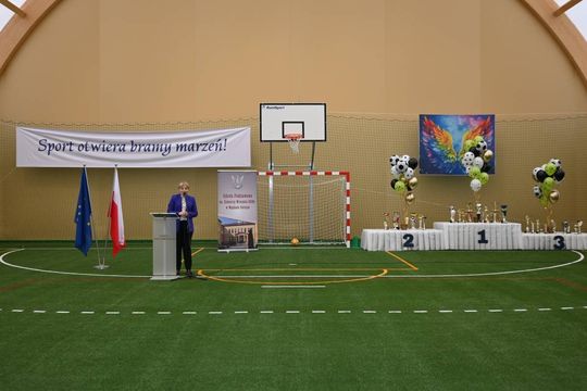 Otwarcie hali sportowej w Majdanie Górnym - galeria zdjęć