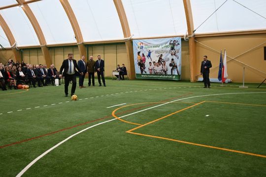 Otwarcie hali sportowej w Majdanie Górnym - galeria zdjęć
