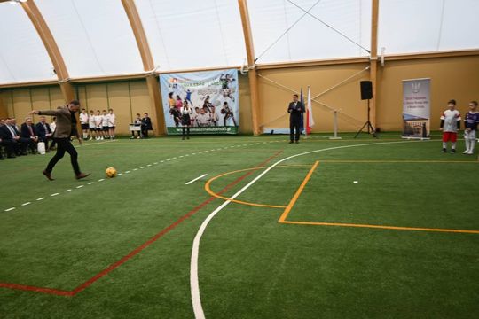 Otwarcie hali sportowej w Majdanie Górnym - galeria zdjęć