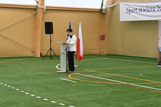 Otwarcie hali sportowej w Majdanie Górnym - galeria zdjęć