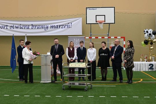 Otwarcie hali sportowej w Majdanie Górnym - galeria zdjęć