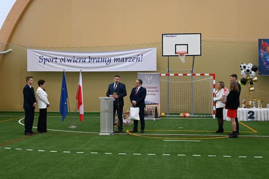 Otwarcie hali sportowej w Majdanie Górnym - galeria zdjęć