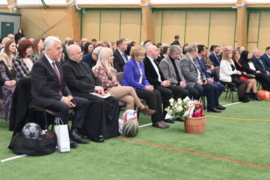 Otwarcie hali sportowej w Majdanie Górnym - galeria zdjęć
