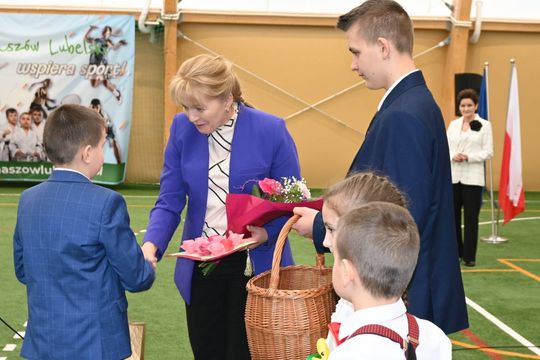 Otwarcie hali sportowej w Majdanie Górnym - galeria zdjęć