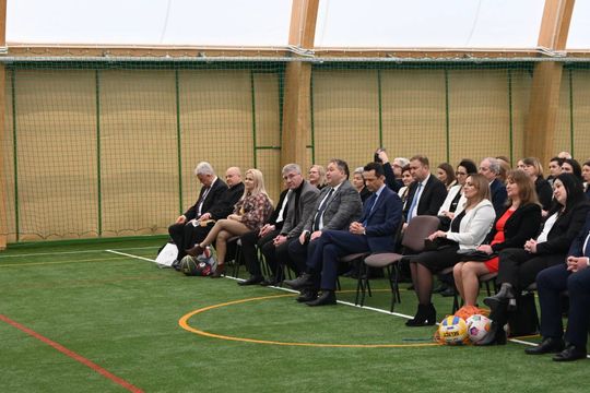 Otwarcie hali sportowej w Majdanie Górnym - galeria zdjęć