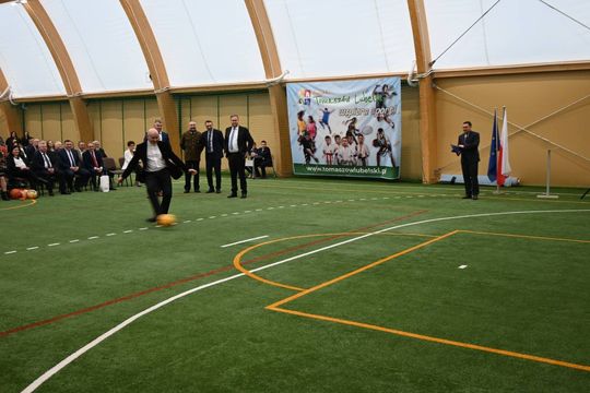 Otwarcie hali sportowej w Majdanie Górnym - galeria zdjęć