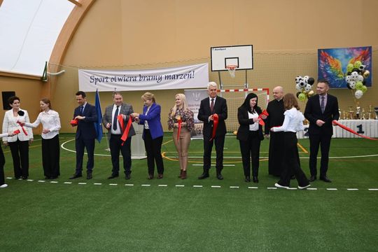 Otwarcie hali sportowej w Majdanie Górnym - galeria zdjęć