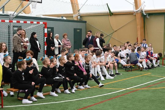 Otwarcie hali sportowej w Majdanie Górnym - galeria zdjęć Otwarcie hali sportowej w Majdanie Górnym - galeria zdjęć