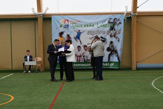 Otwarcie hali sportowej w Majdanie Górnym - galeria zdjęć