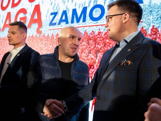 Zamość: Szymon Hołownia na spotkaniu z wyborcami - galeria zdjęć