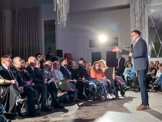 Zamość: Szymon Hołownia na spotkaniu z wyborcami - galeria zdjęć